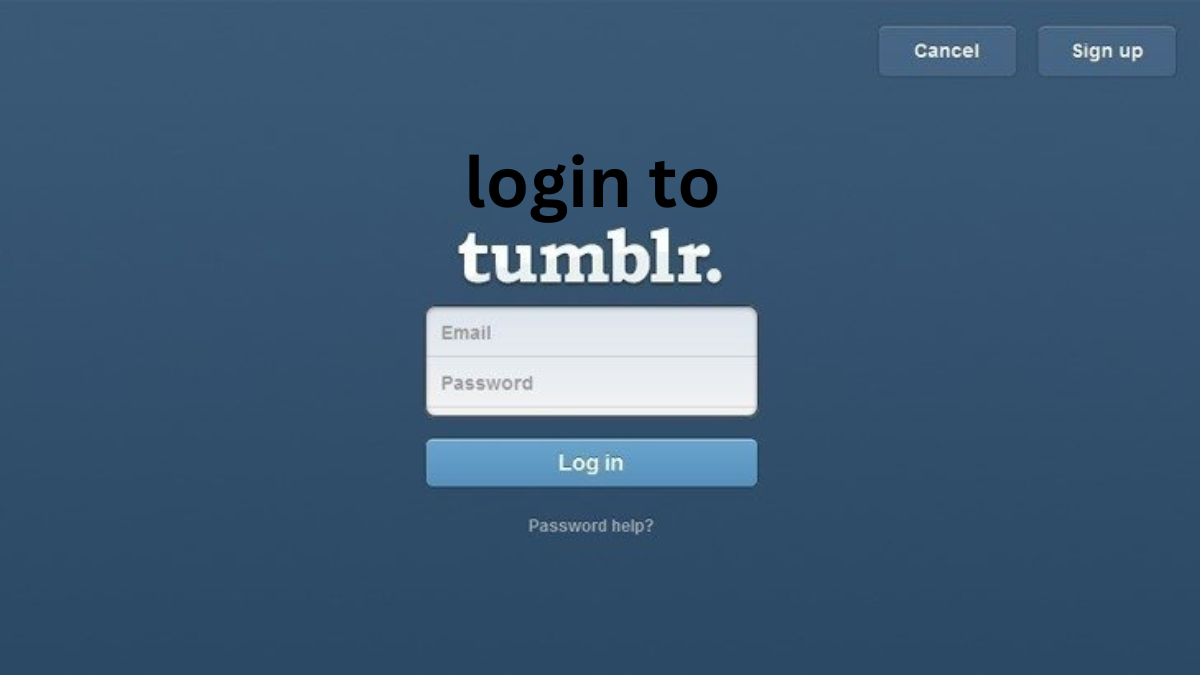 tumblr login